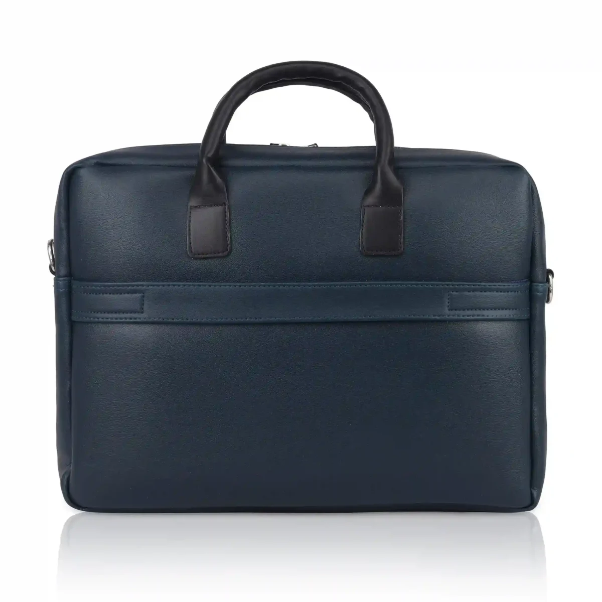 vegan unisex blue laptop bag for men and women