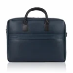 vegan unisex blue laptop bag for men and women