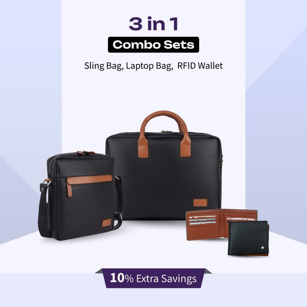 Black 3 in 1 combo sets