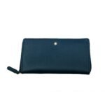 Blue RFID Wallet for Women