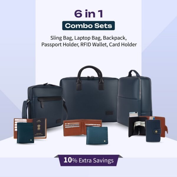 Blue 6 in 1 combo sets