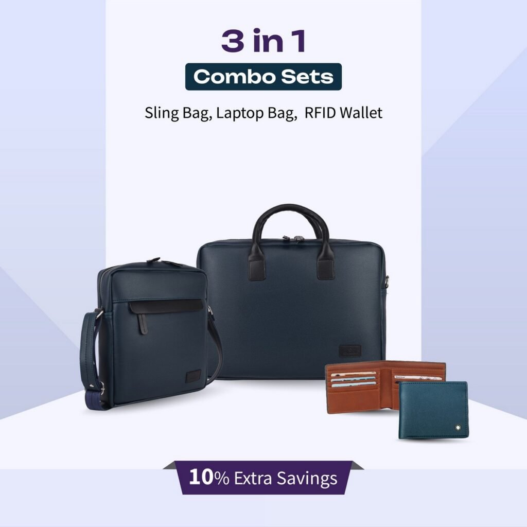 Blue 3 in 1 combo sets