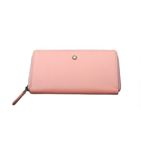 Peach RFID Wallet for Women
