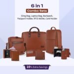 Tan 6 in 1 combo sets