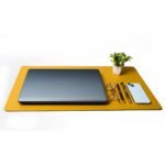 ROUNAQUE® Work Slate Yellow Desk Mat - Image 2