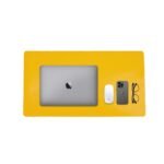 ROUNAQUE® Work Slate Yellow Desk Mat - Image 3