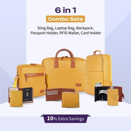 Yellow 6 in 1 combo sets