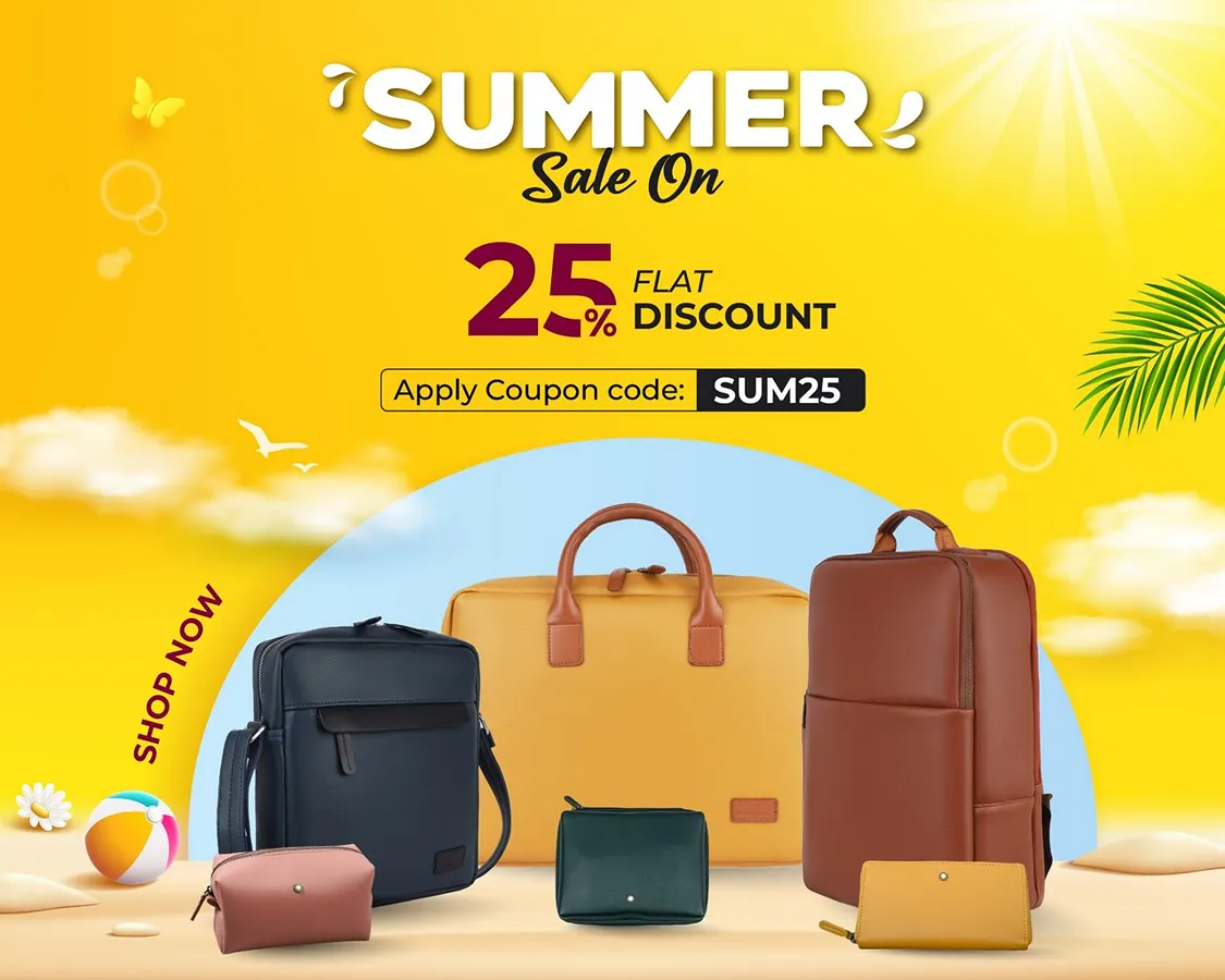 Summer Sale On - 25% Flat Discount on Leather Products